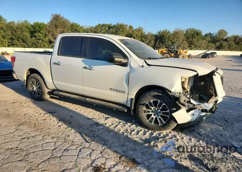 2021 Nissan Titan Sv из США, поврежденный, VIN 1N6AA1ED7MN522665